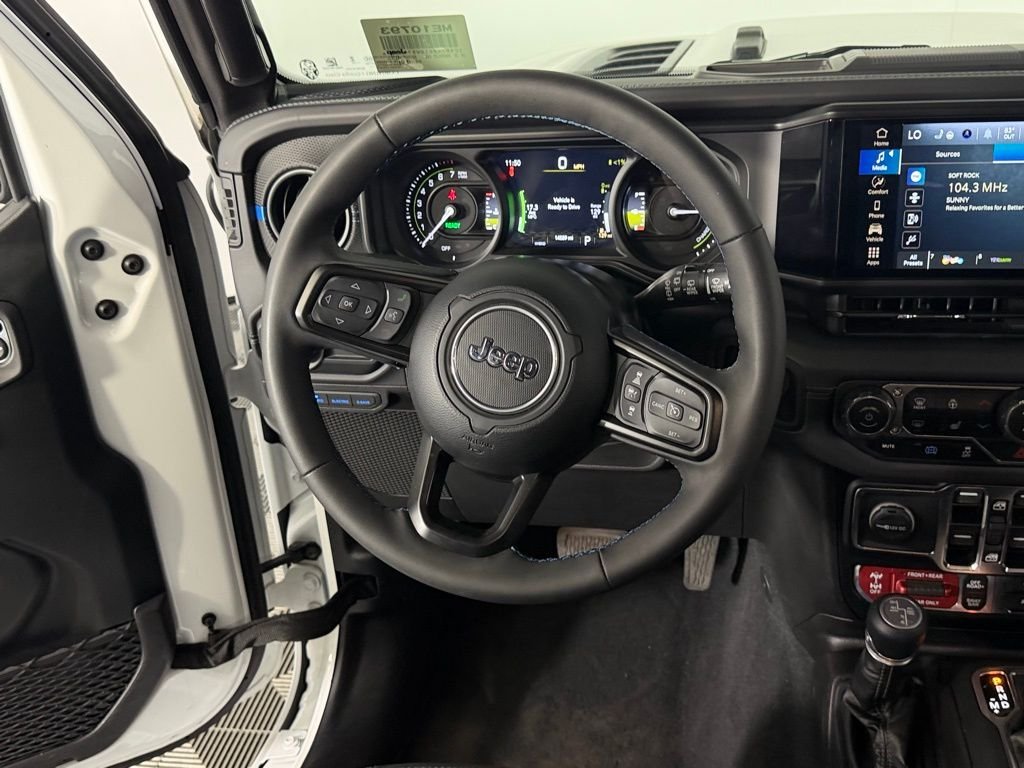 Used 2025 White Jeep Rubicon 4xe image 14
