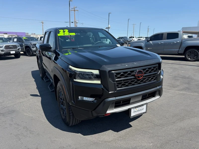 Used 2022 Super Black Nissan PRO-X image 1