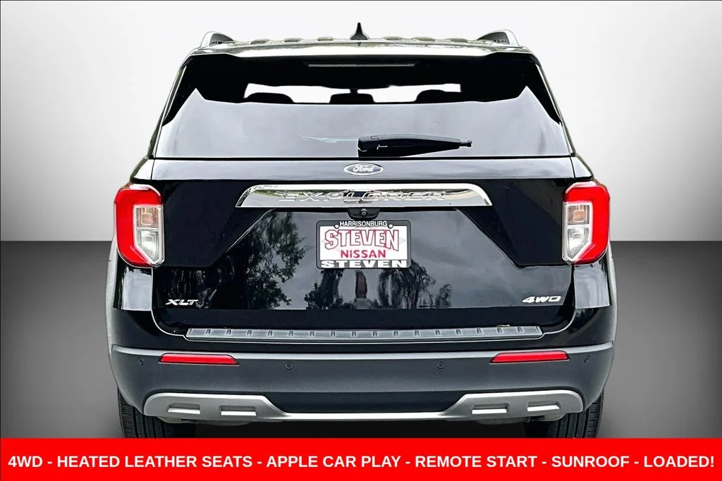 Used 2021 Black Ford XLT image 5