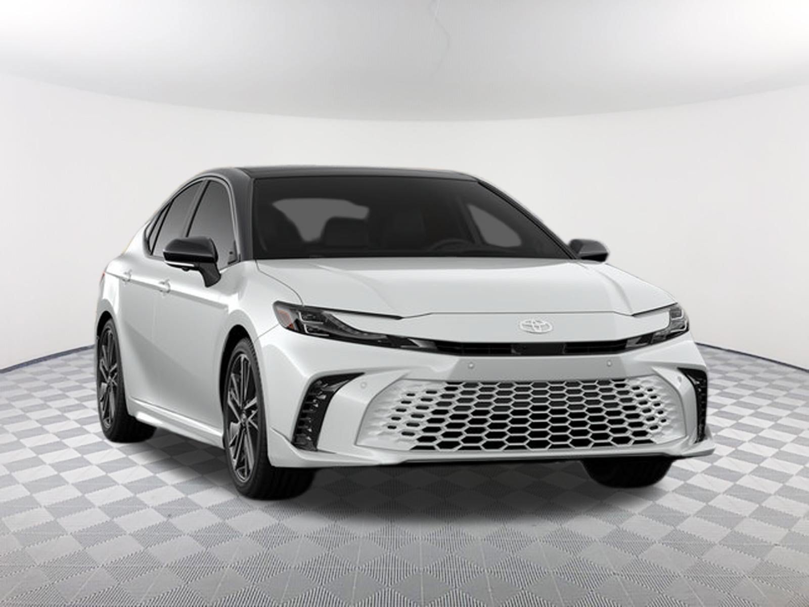 New 2026 Wind Chill Pearl with Midnight Black Metallic roof Toyota XSE image 16