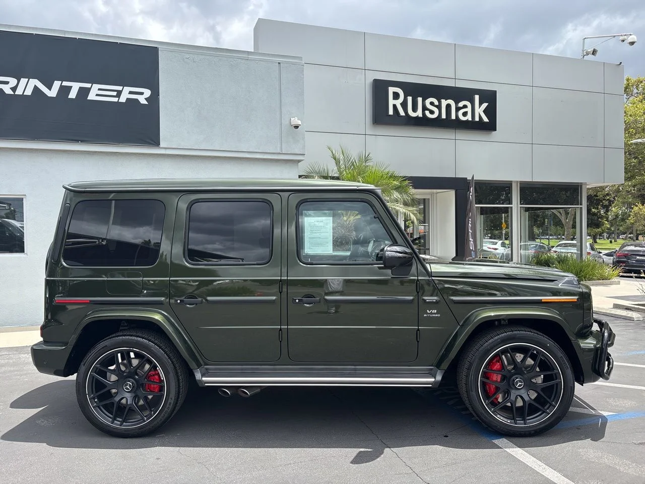 Certified Used 2023 Green Mercedes-Benz G 63 AMG® 4MATIC® Night Package image 1