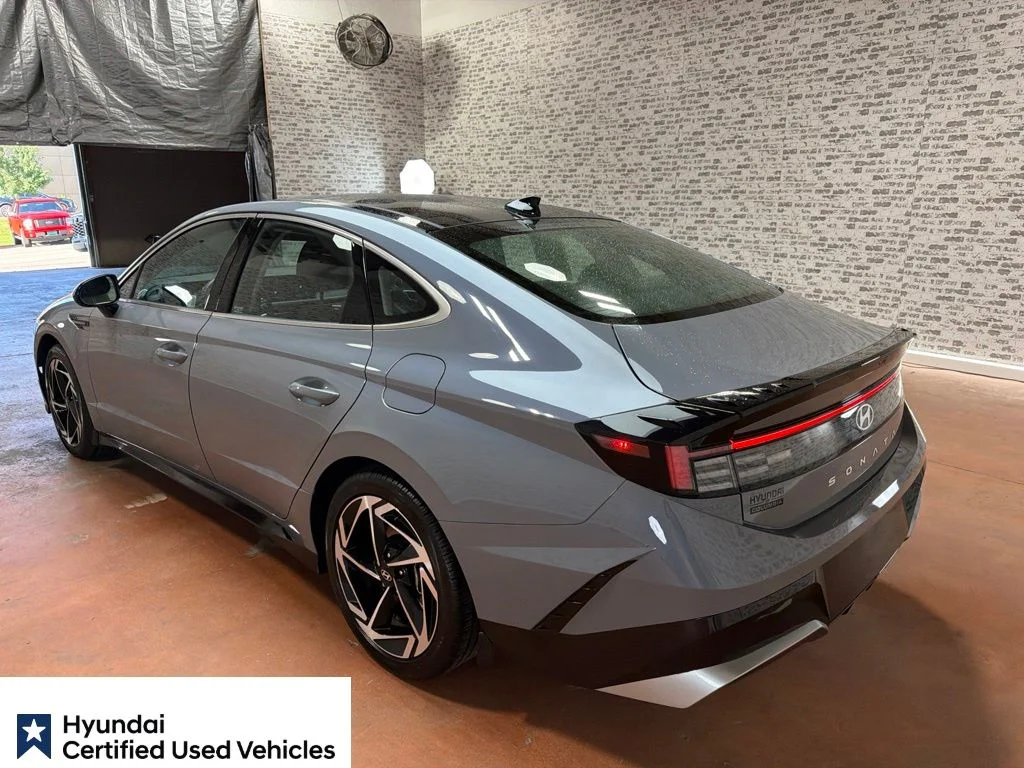 Certified Used 2024 Transmission Blue Hyundai SEL image 6