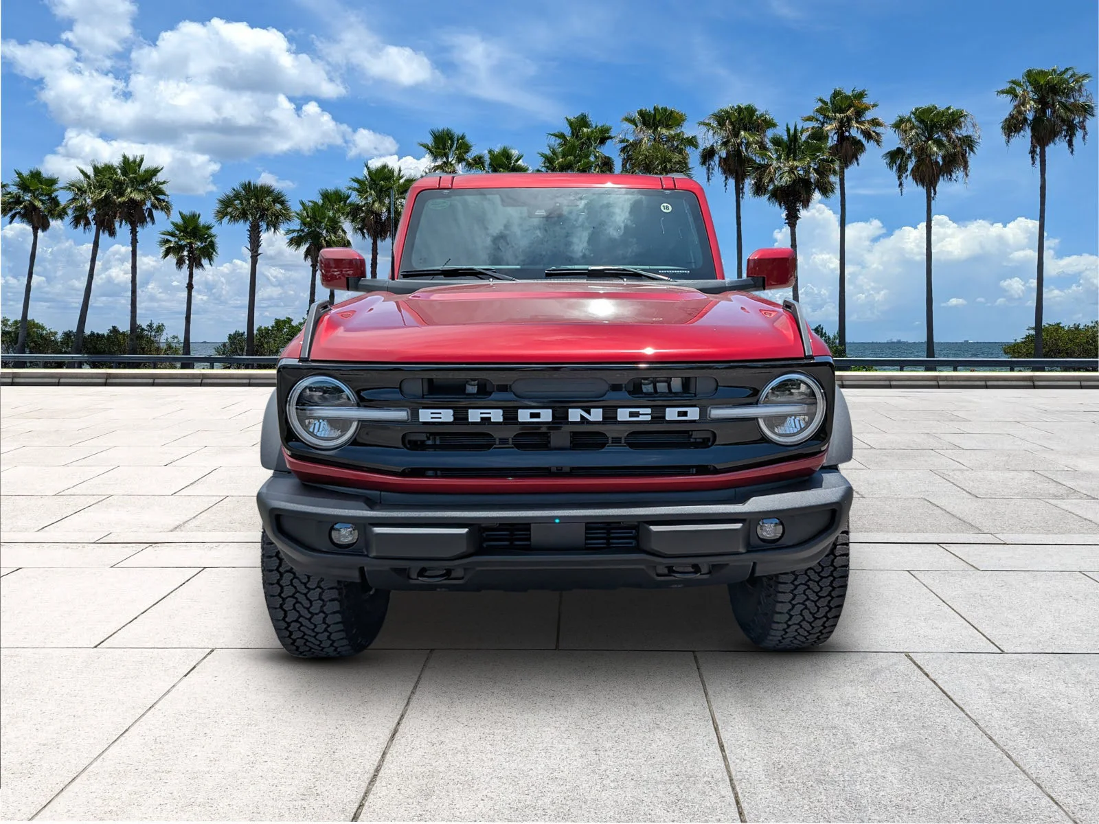 New 2026 Ruby Red Metallic Tinted Clearcoat Ford Outer Banks® image 2