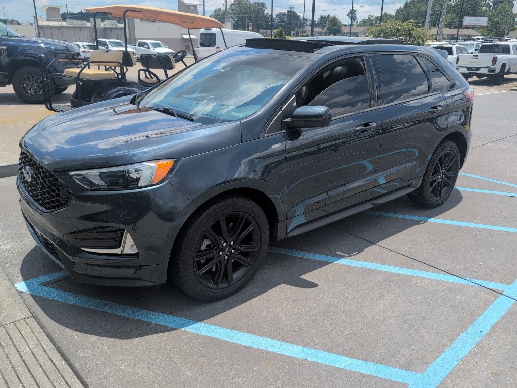 Used 2024 Stone Blue Metallic Ford ST-Line image 1