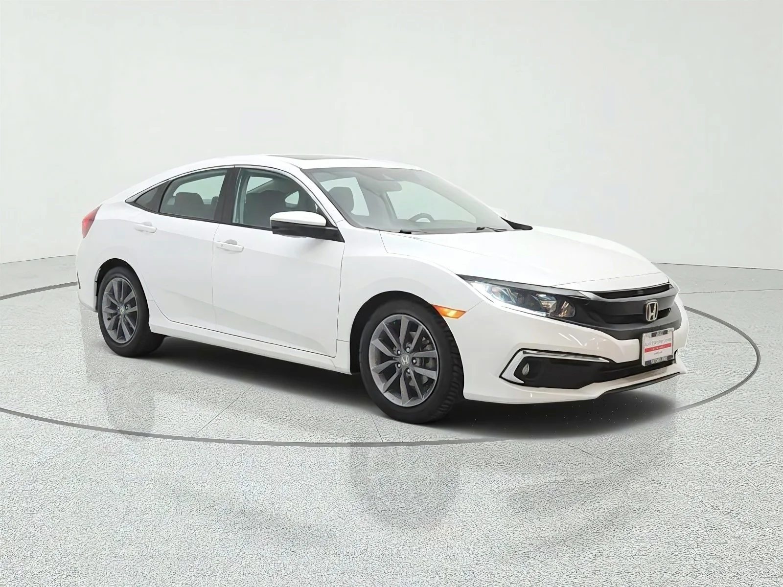 Used 2019 Platinum White Pearl Honda EX CVT image 3