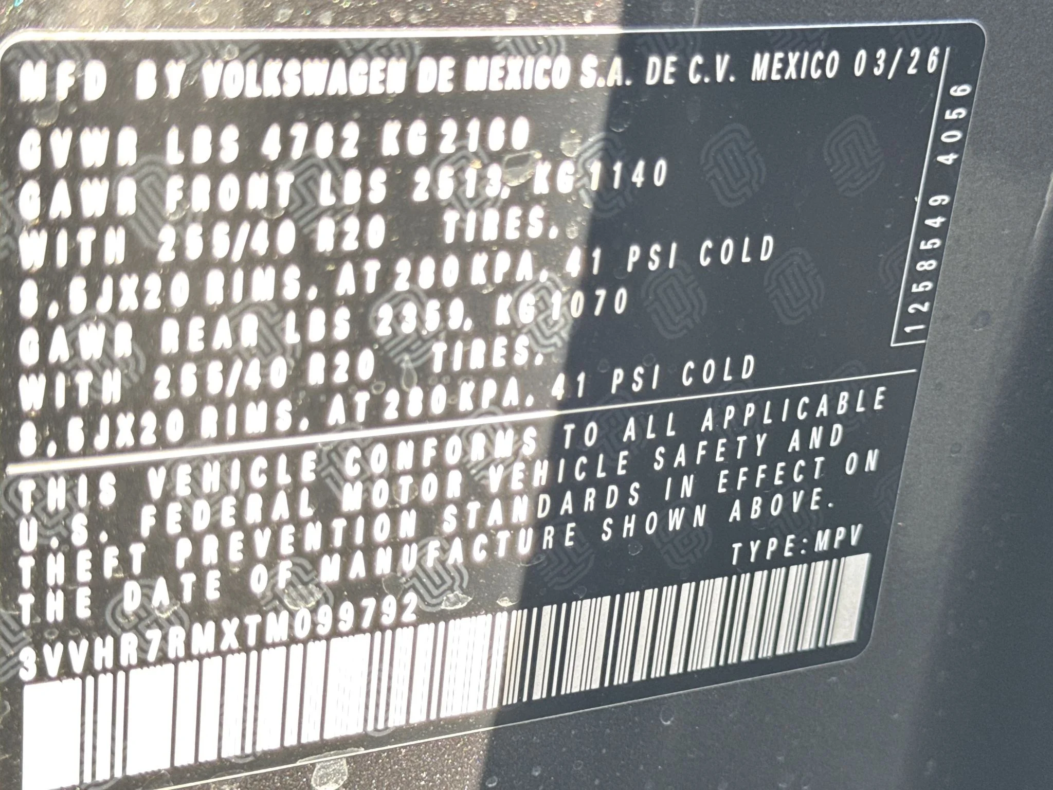 New 2026 Platinum Gray Metallic Volkswagen SE R-Line Black image 35