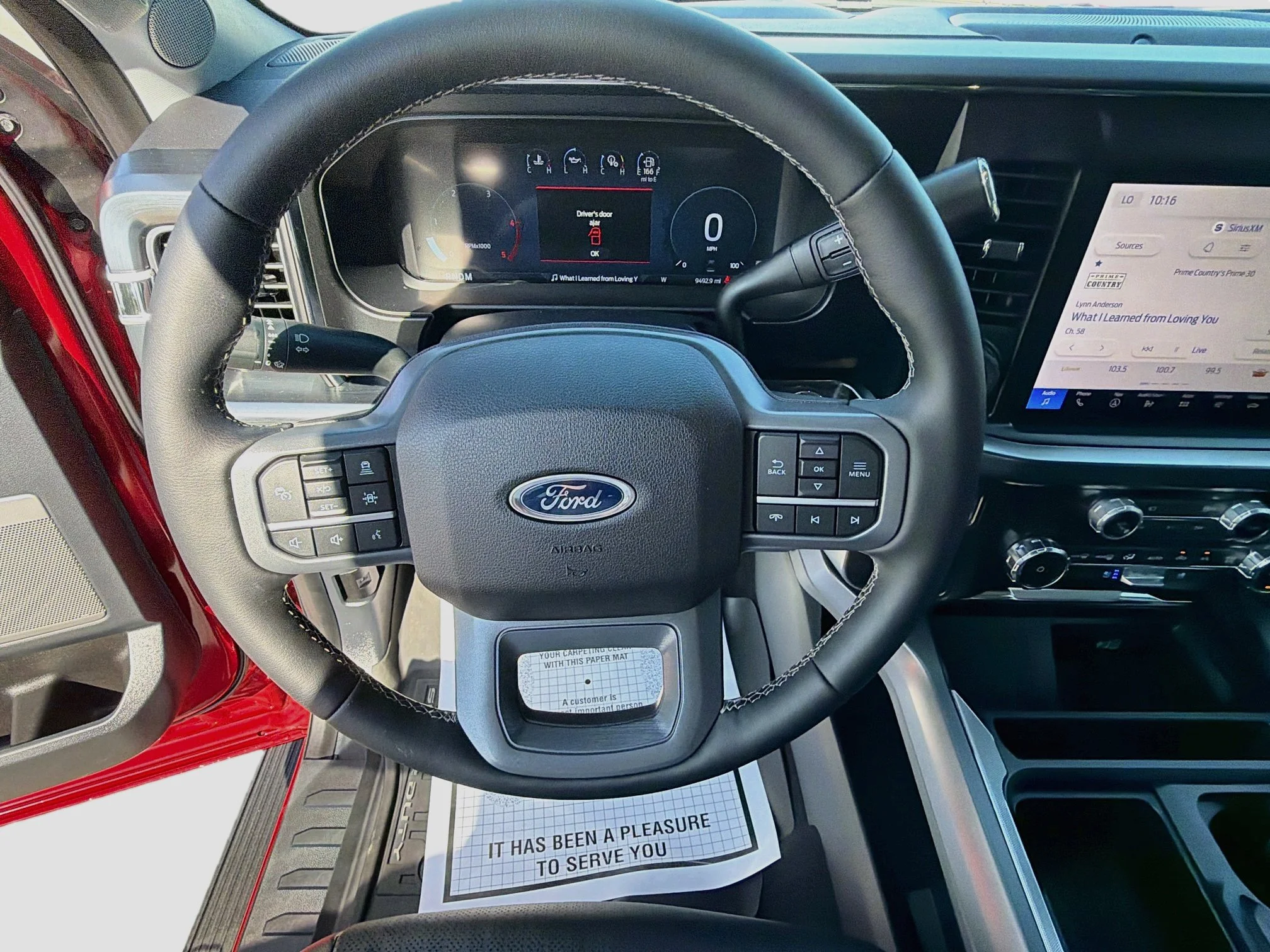 Used 2025 Ruby Red Metallic Ford LARIAT image 38