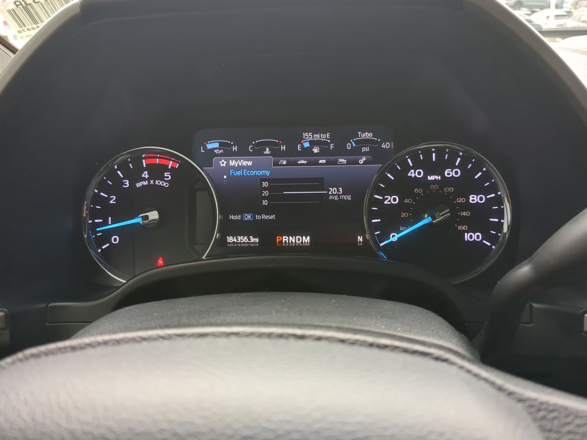 Used 2020 Star White Metallic Tri-Coat Ford LARIAT image 13
