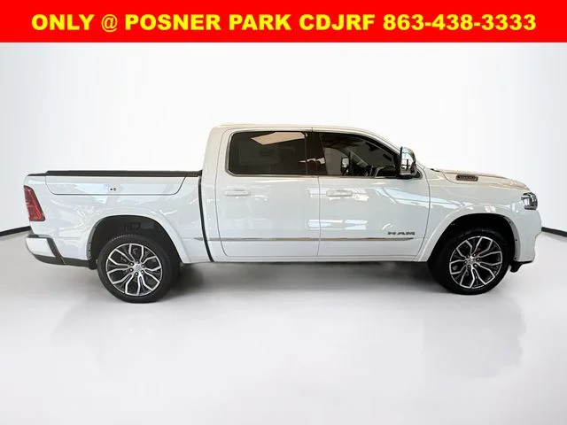 New 2026 Bright White Clear-Coat Exterior Paint RAM Tungsten image 4