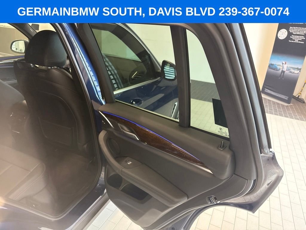 Certified Used 2022 Blue Metallic BMW sDrive30i image 29