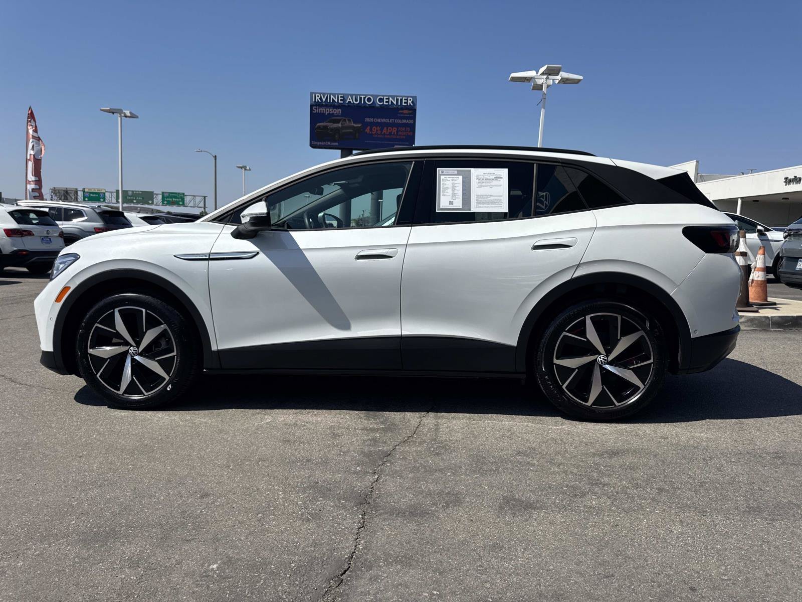 Certified 2023 Volkswagen ID.4 S with VIN 1V25MPE88PC022787 for sale in Irvine, CA