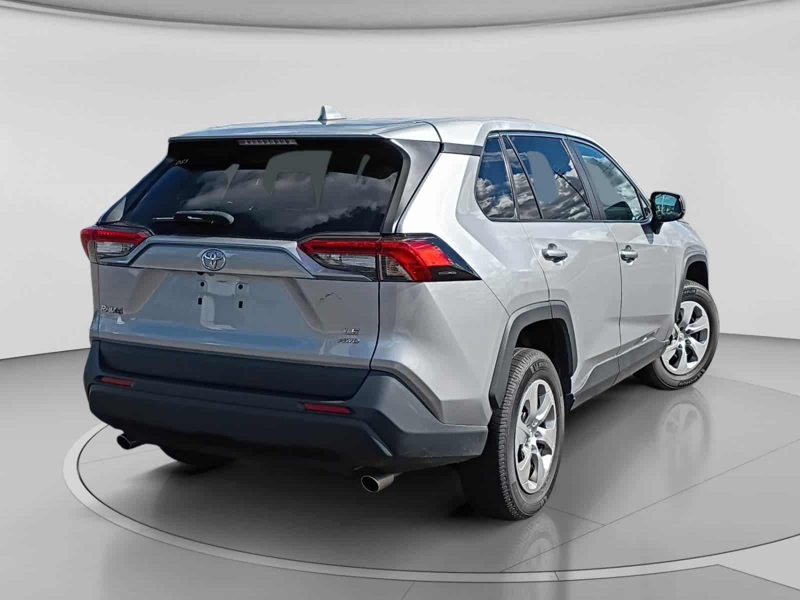Used 2022 Silver Sky Metallic Toyota LE image 3