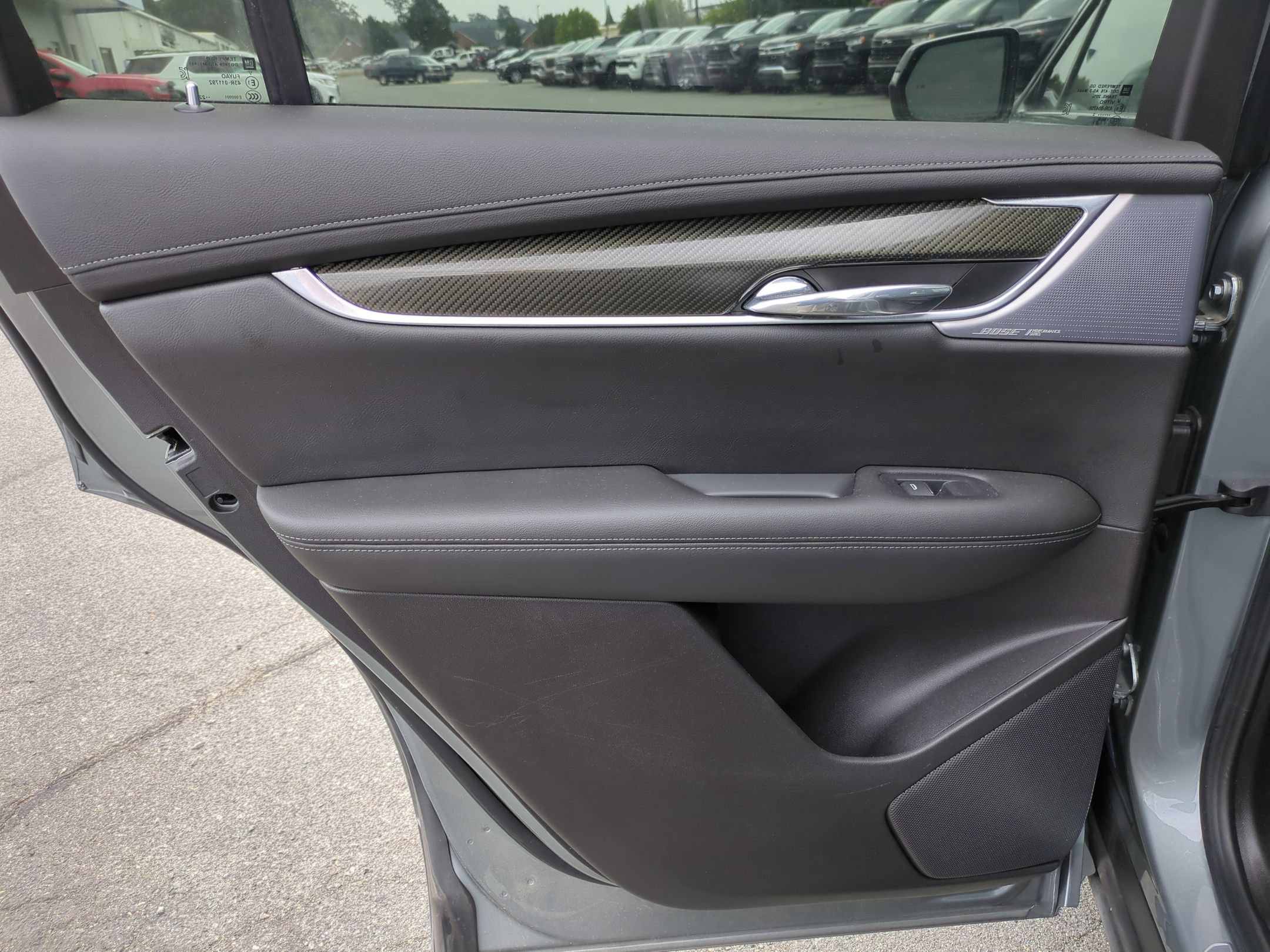 Used 2023 Argent Silver Metallic Cadillac AWD Sport image 29