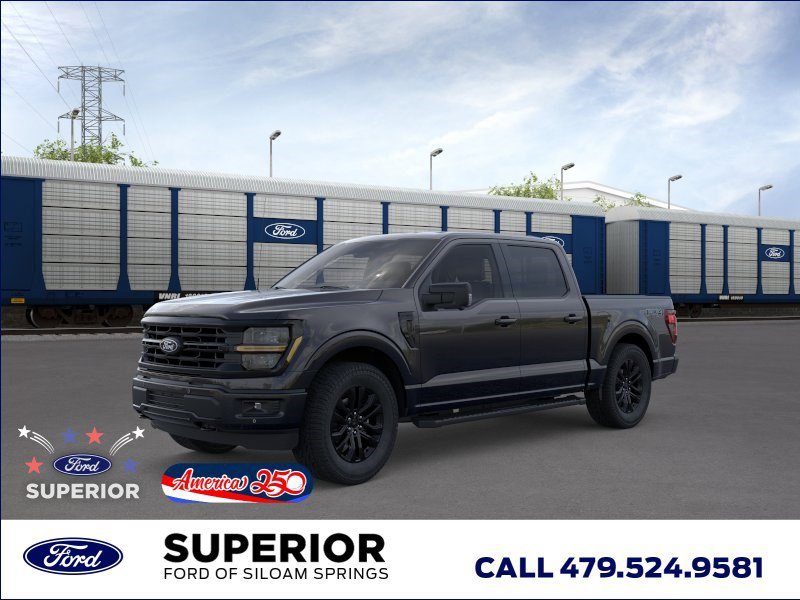 New 2026 Agate Black Metallic Ford XLT image 1