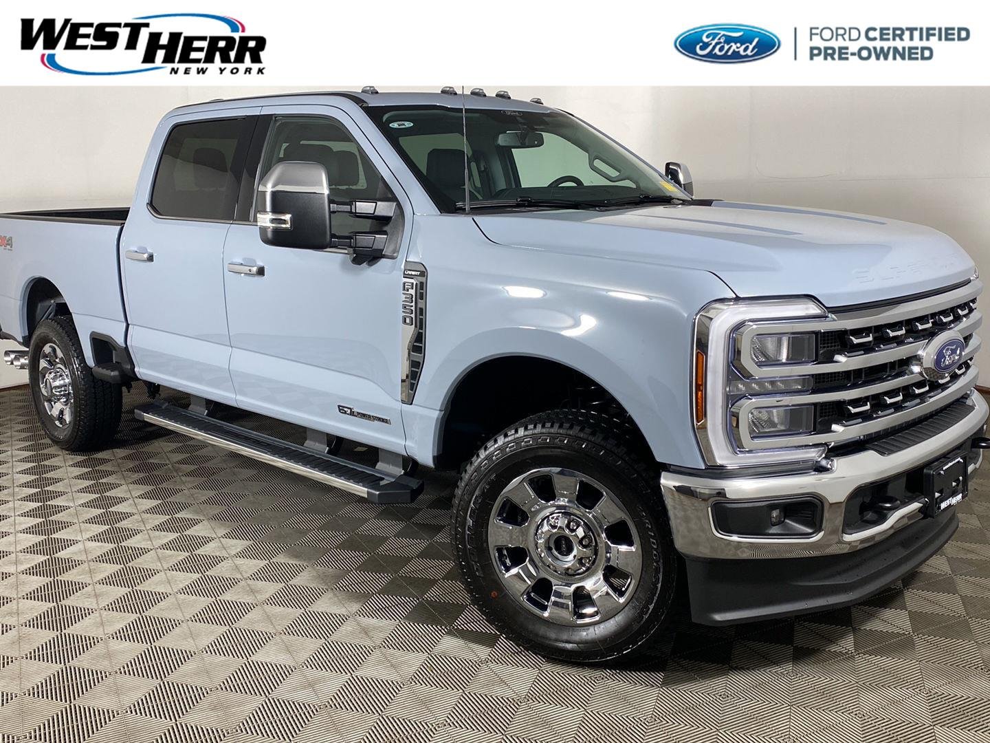 Used 2026 Glacier Gray Metallic Tri-Coat Ford Lariat image 1