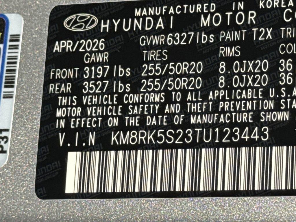 New 2026 Silver Hyundai Limited FWD image 34