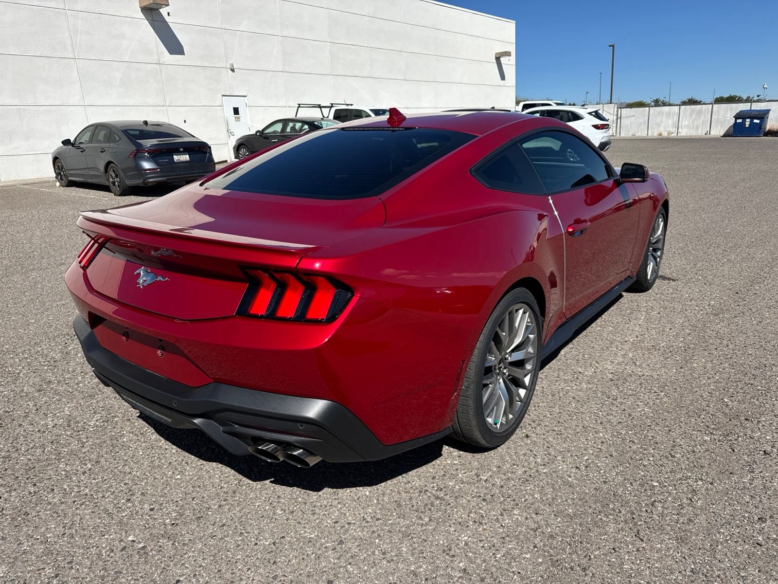 Used 2024 Red Metallic Ford EcoBoost Premium image 5