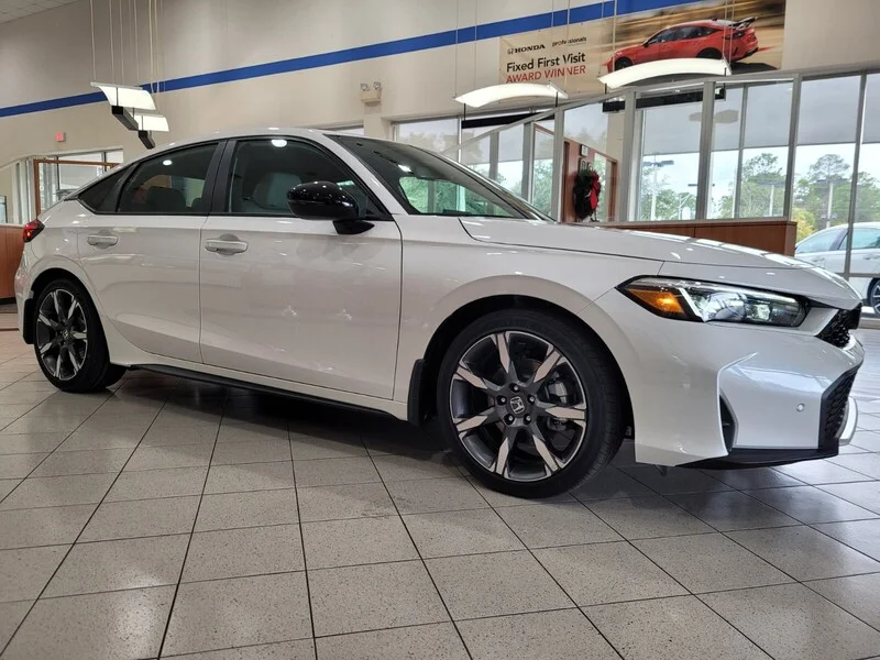 New 2026 Platinum White Pearl Honda SPORT TOURING CVT image 3