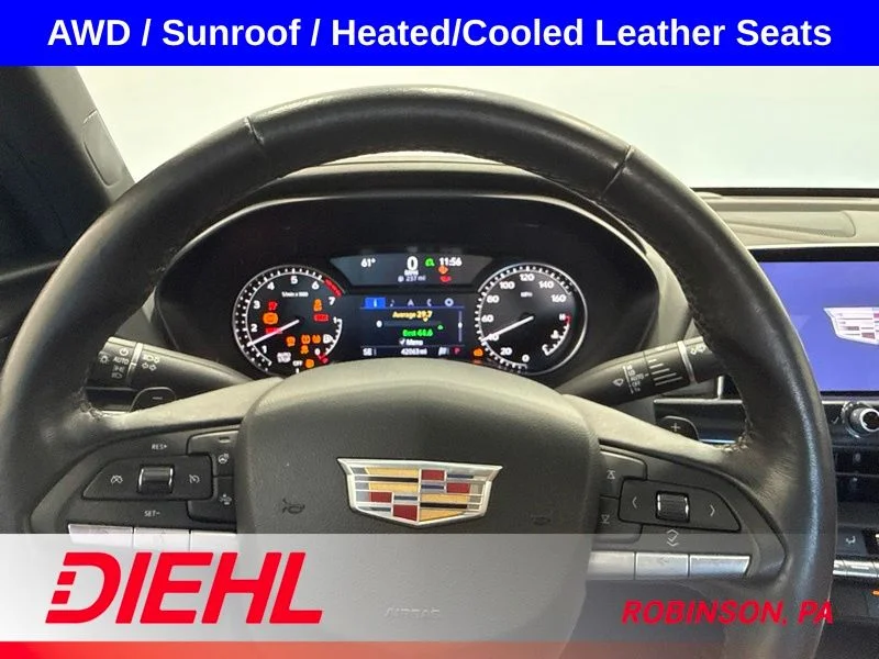 Used 2024 Black Cadillac Premium Luxury image 26