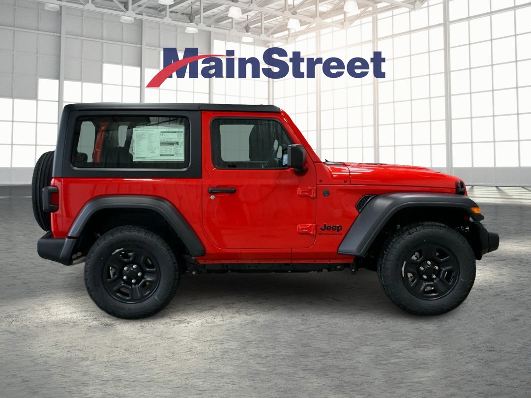 New 2026 Firecracker Red Clear-Coat Exterior Paint Jeep Sport image 6