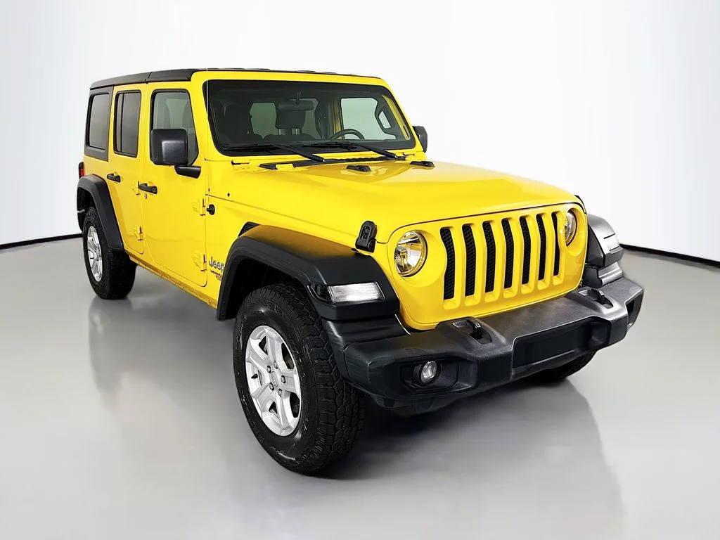 Used 2019 Hellayella Clearcoat Jeep Unlimited Sport S image 7