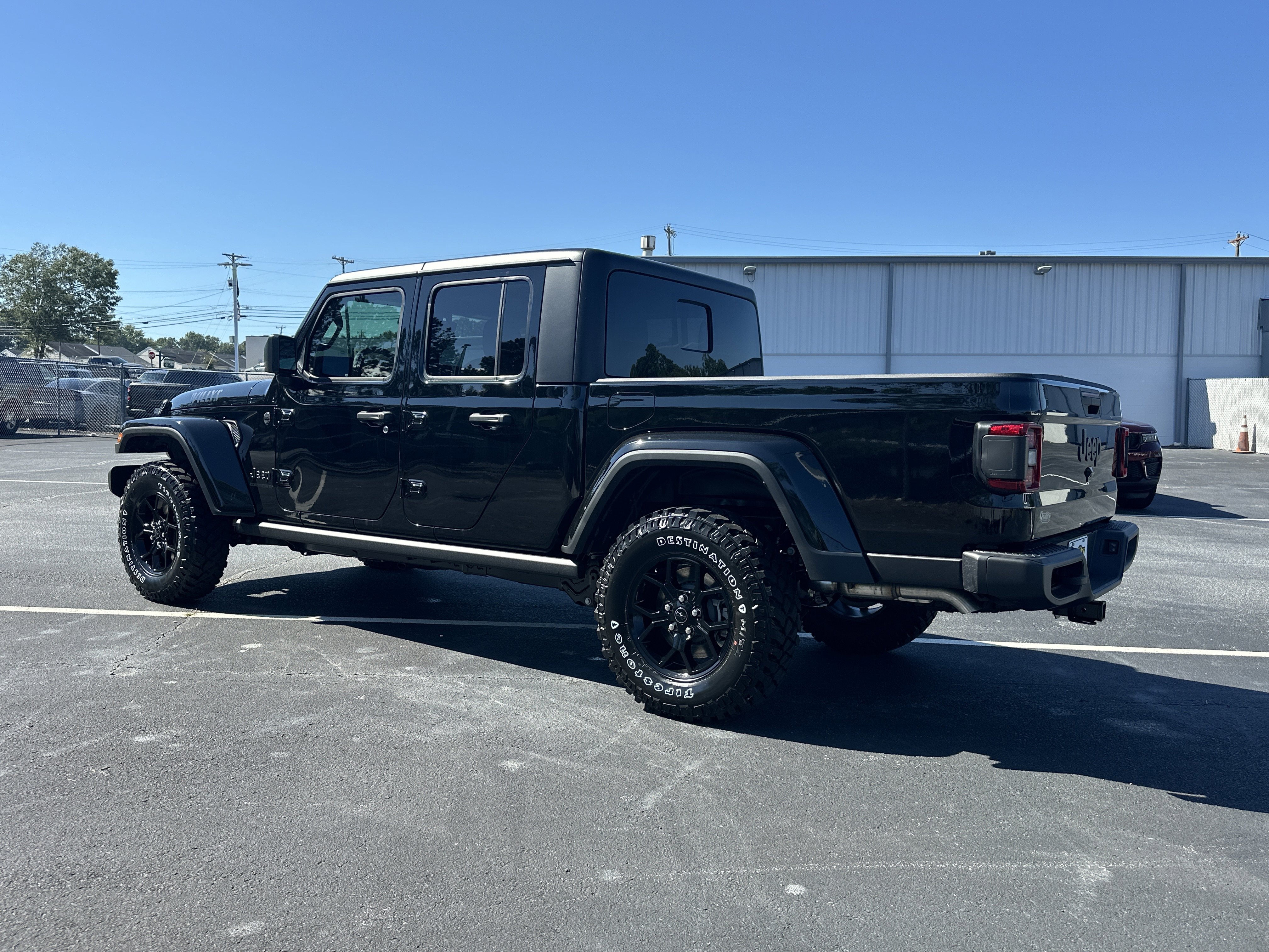 New 2025 Black Clear-Coat Exterior Paint Jeep Willys image 6
