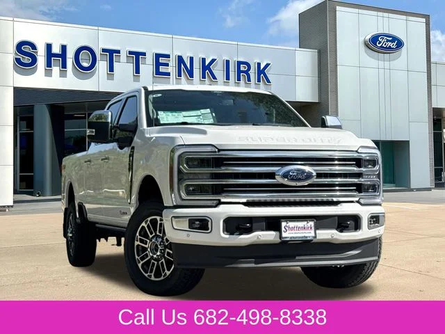 New 2026 Star White Metallic Tri-Coat Ford F-350® Platinum® image 31