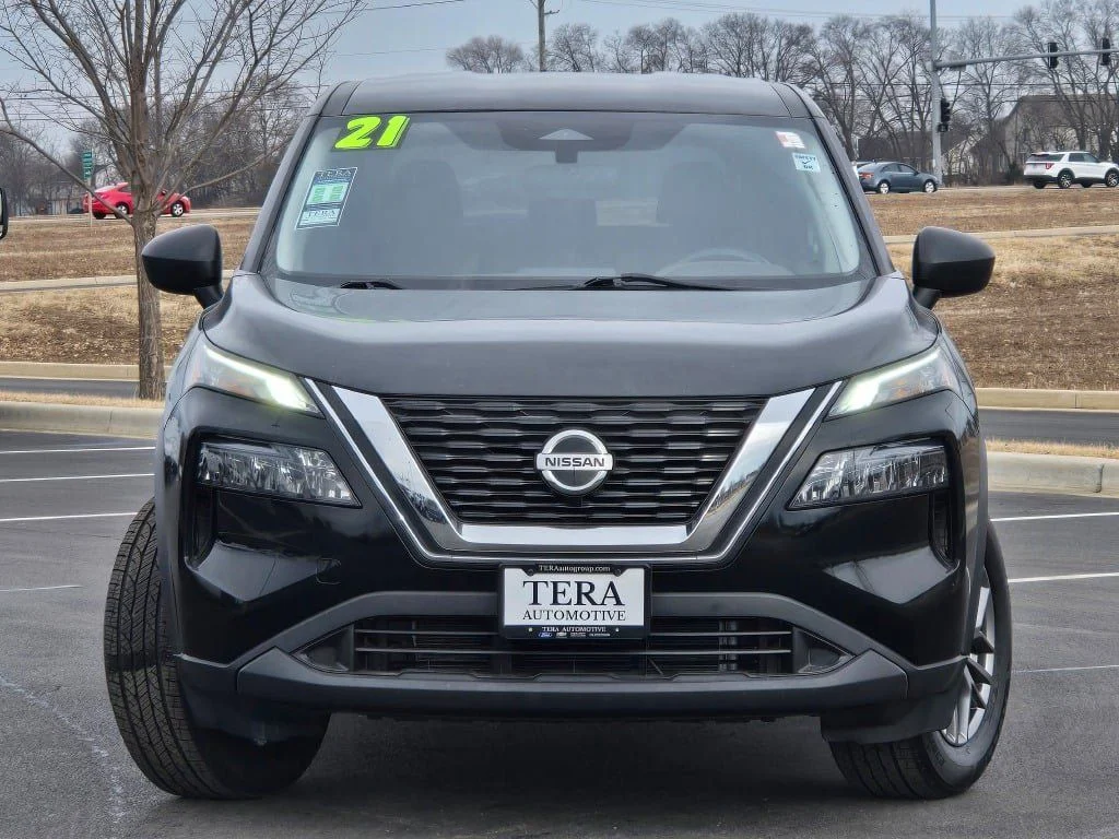 Certified 2021 Nissan Rogue S with VIN 5N1AT3AB7MC791625 for sale in Plano, IL