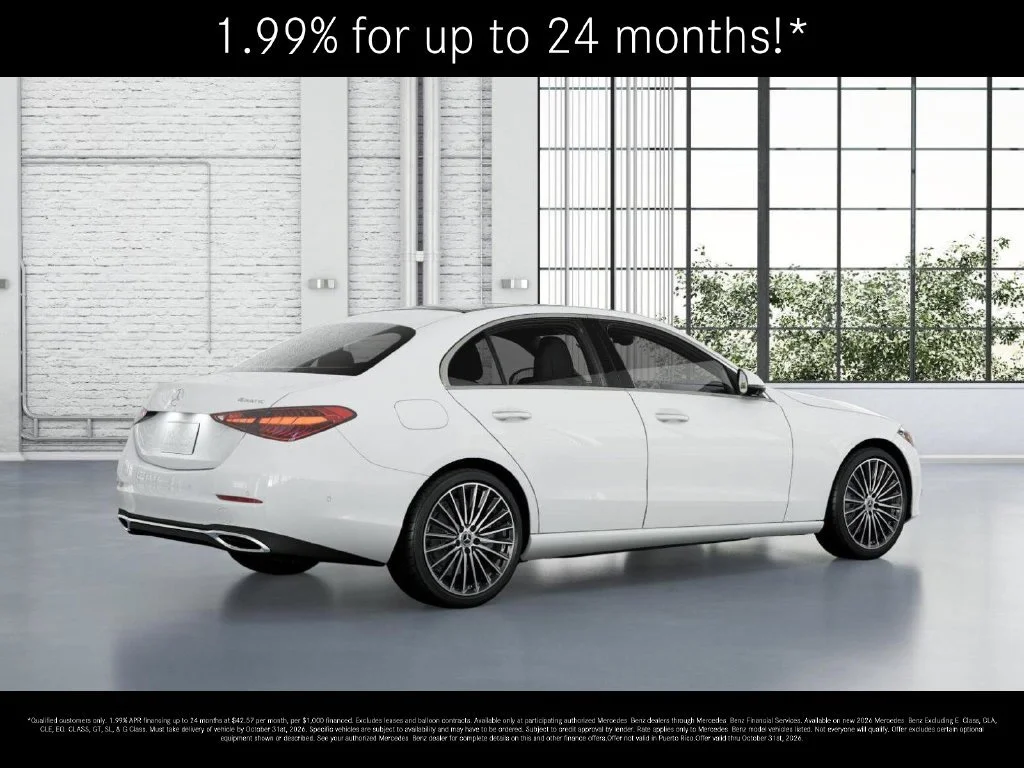 New 2026 Polar White Mercedes-Benz C 300 image 62