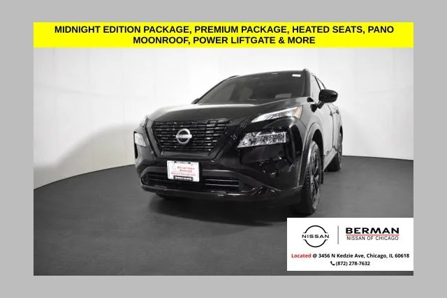 Certified Used 2023 Black Nissan SV image 1