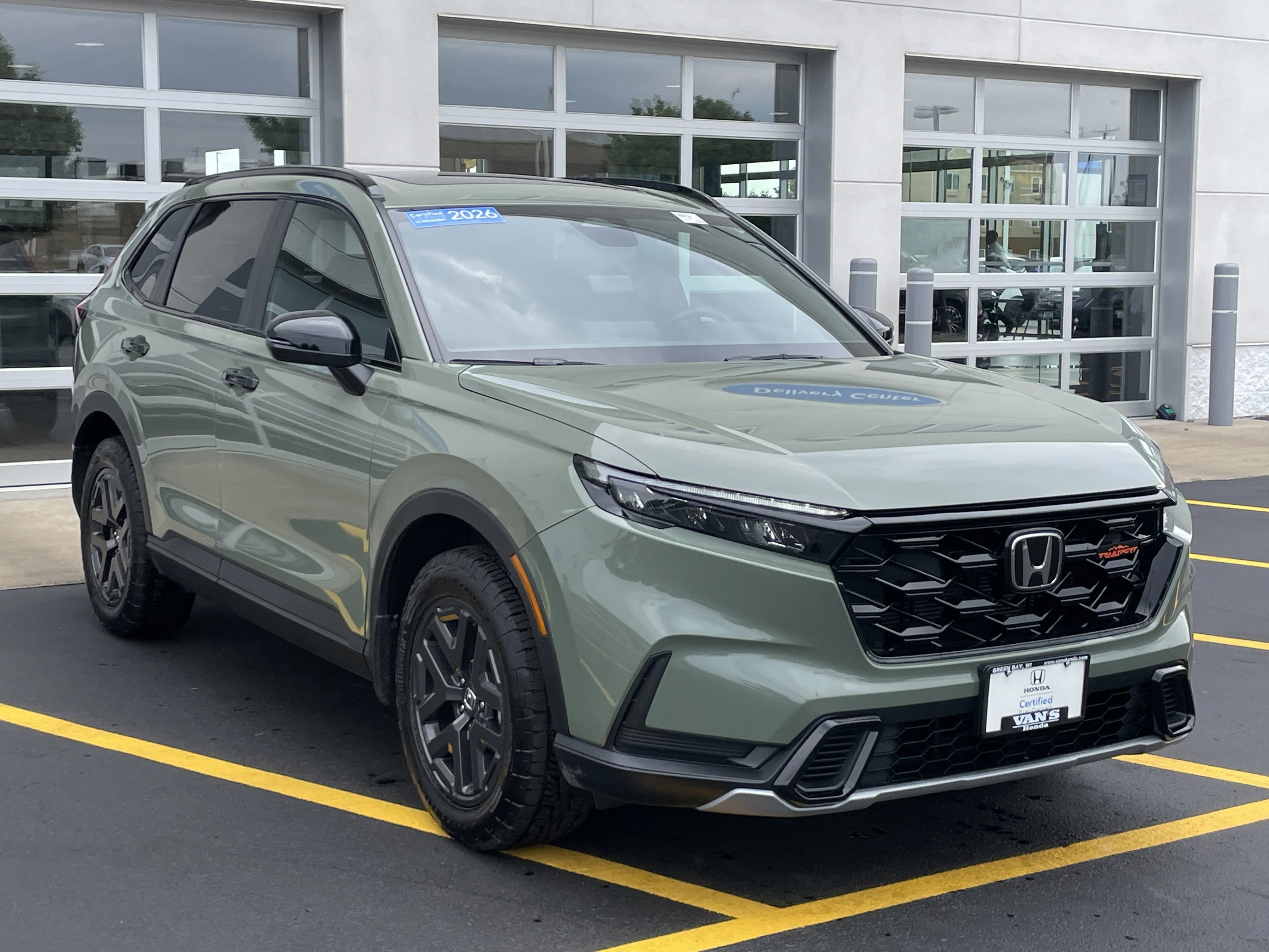 Certified Used 2026 Ash Green Metallic Honda AWD TrailSport Hybrid image 32