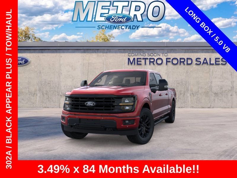 New 2026 Ruby Red Metallic Tinted Clearcoat Ford XLT image 3