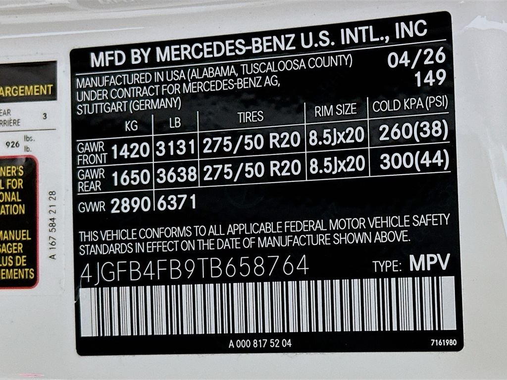 New 2026 Polar White Mercedes-Benz GLE 350 image 32