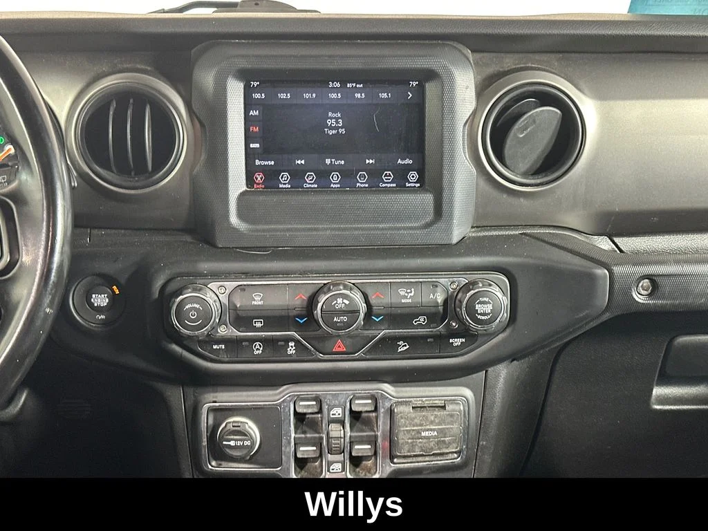 Used 2020 White Jeep Unlimited Sport image 25