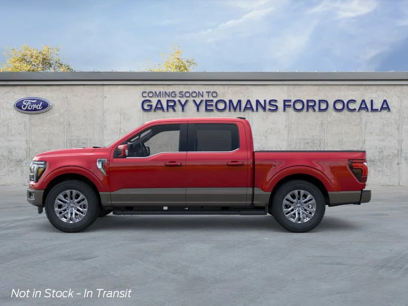 New 2026 Ruby Red Metallic Tinted Clearcoat Ford King Ranch® image 3