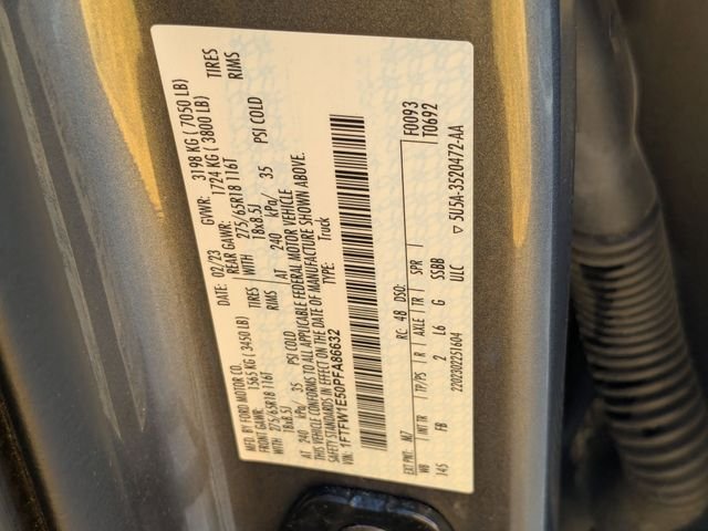 Used 2023 Gray Metallic Ford XLT image 25
