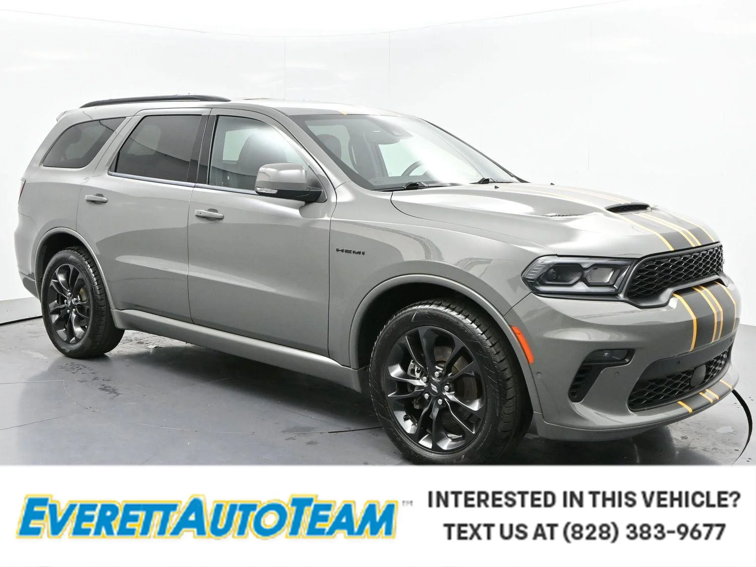 Used 2022 Destroyer Gray Clearcoat Dodge Orange Sport image 1