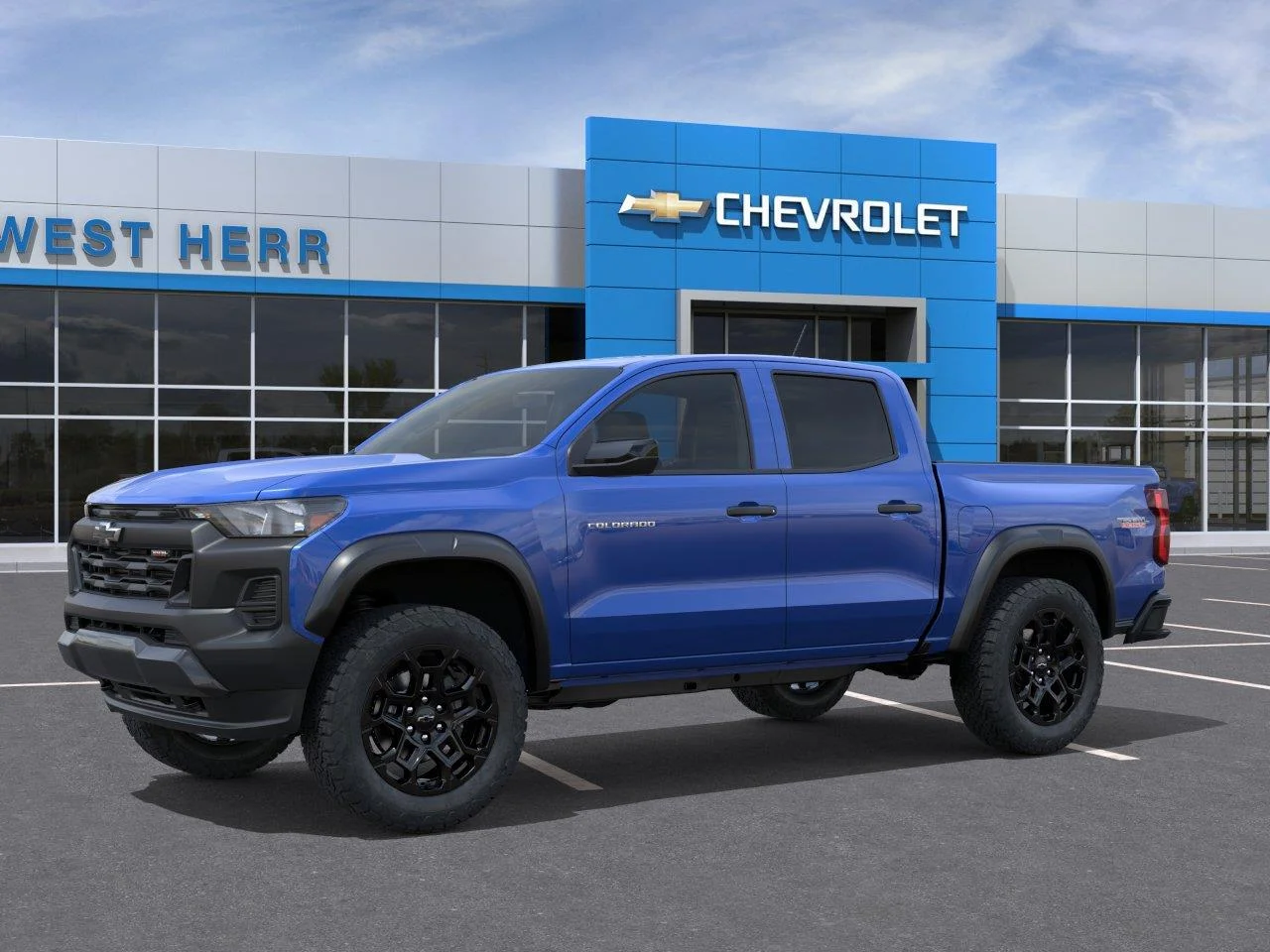 New 2026 Reef Blue Metallic Chevrolet Trail Boss image 2