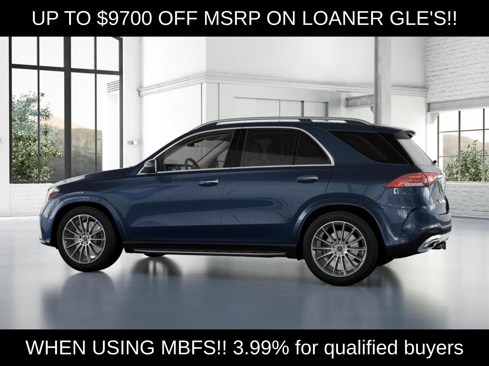 Certified Used 2026 Blue Mercedes-Benz GLE 450 image 34