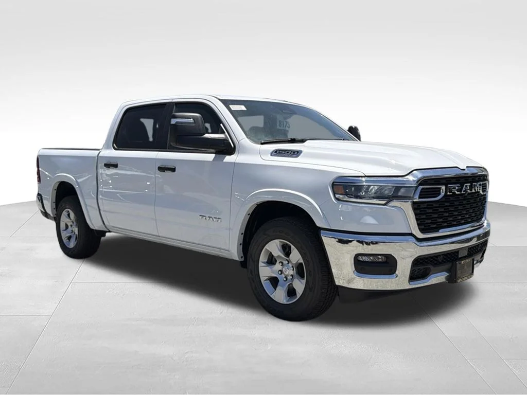 New 2026 Bright White Clear-Coat Exterior Paint RAM Big Horn/Lone Star image 5