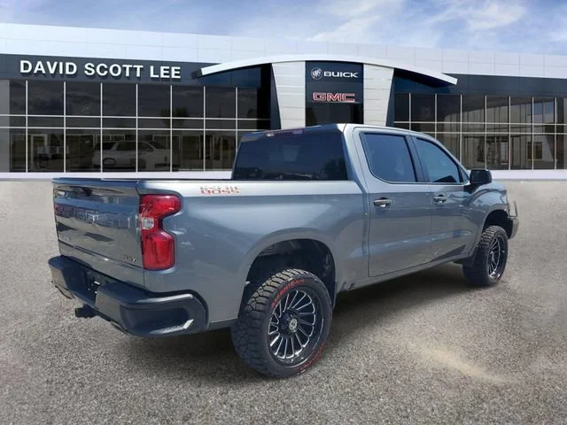 Used 2021 SATIN STEEL METALLIC Chevrolet Custom Trail Boss image 4