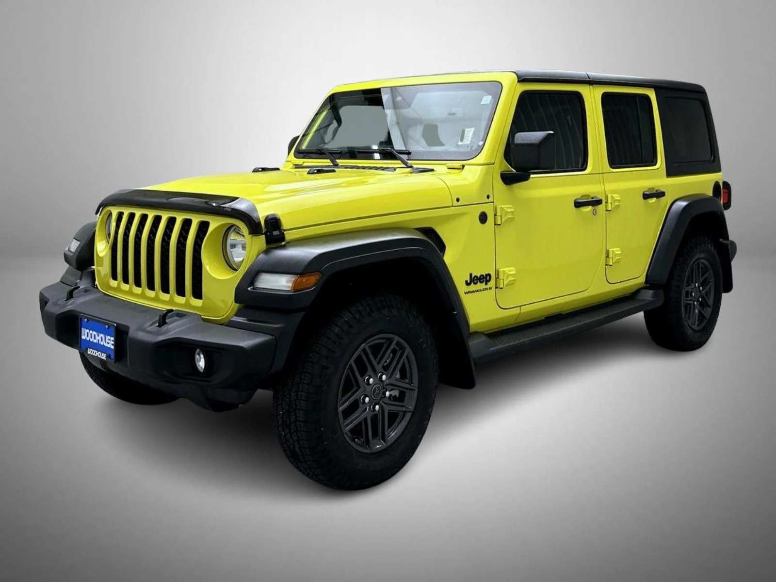 Used 2024 Yellow Jeep Sport S image 1