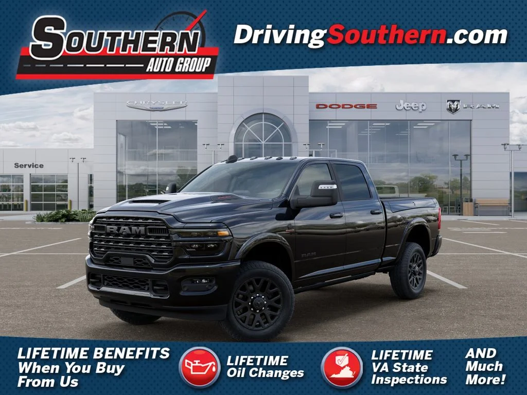 New 2026 Diamond Black Crystal Pearl-Coat Exterior Paint RAM Limited image 1