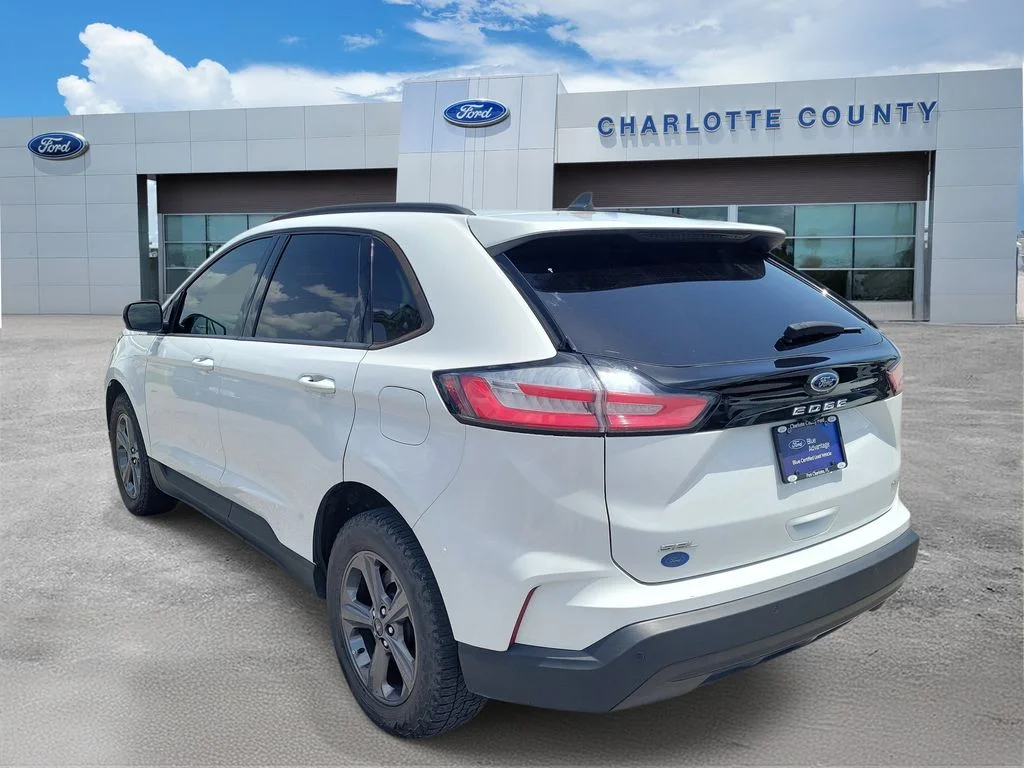 Certified Used 2023 White Ford SEL image 4