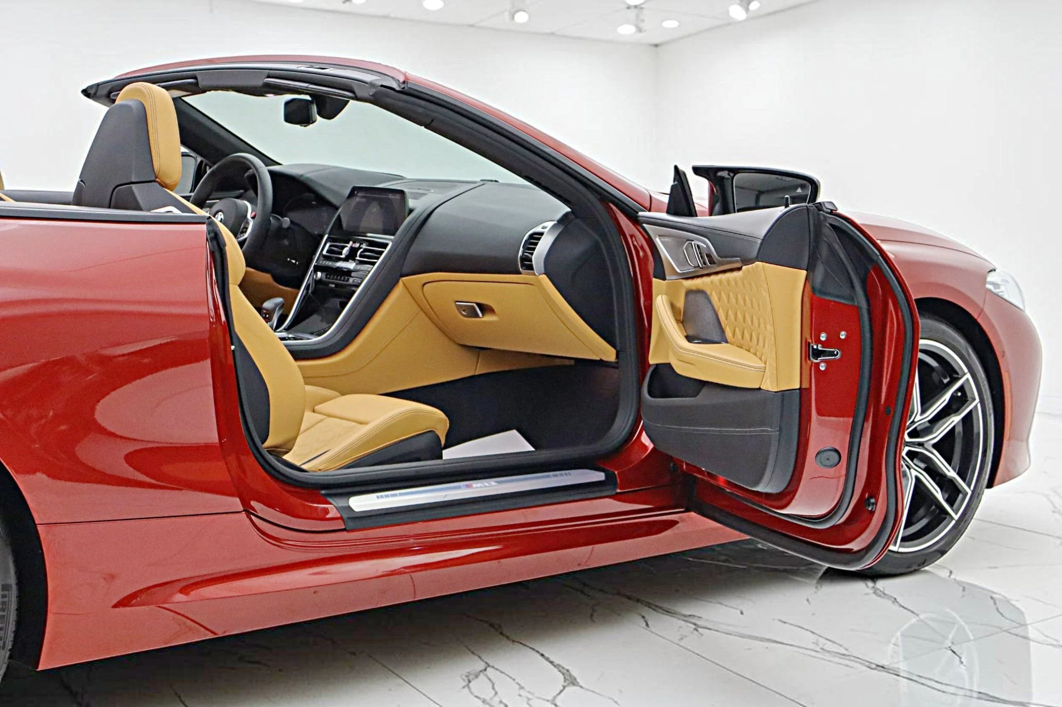 Used 2020 Motegi Red Metallic BMW Convertible image 11