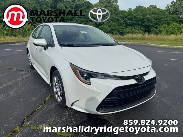 New 2026 Wind Chill Pearl Toyota LE image 1
