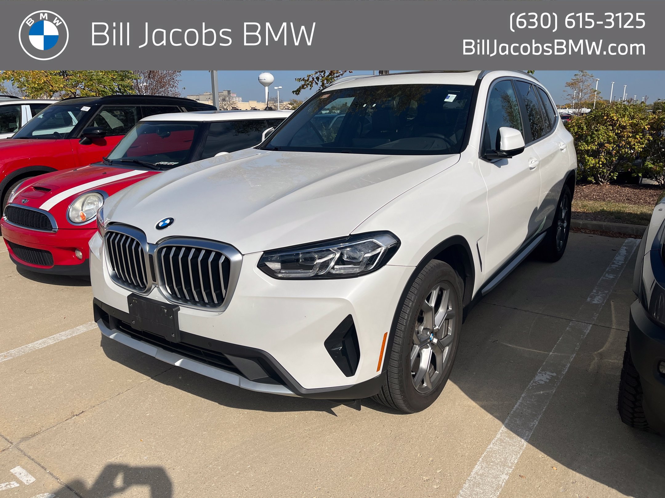 Certified Used 2024 Mineral White Metallic BMW xDrive30i image 1