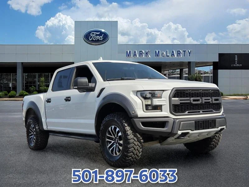 Used 2019 Oxford White FORD RAPTOR 4WD SUPERCREW 5.5