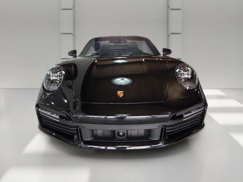 Used 2022 Black PORSCHE TURBO CABRIOLET image 8