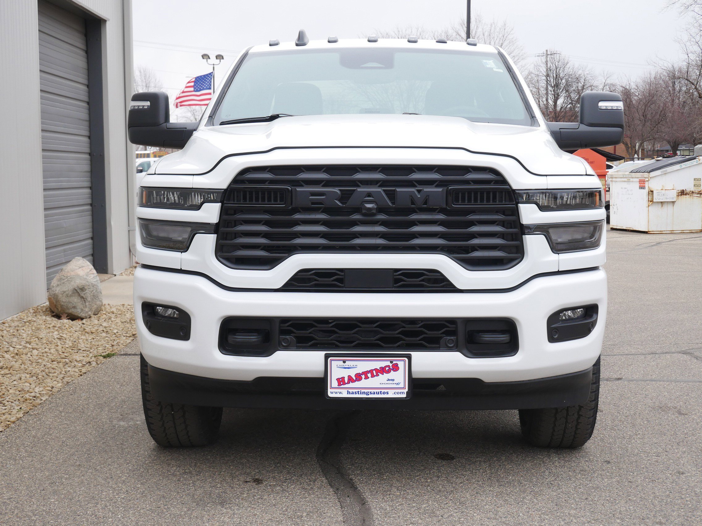 New 2026 Bright White Clear-Coat Exterior Paint RAM Big Horn image 5